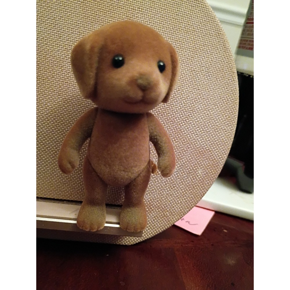 Good Used Condition Calico Critters Sylvanian Families Chocolate Labrador Mom - Picture 3 of 10